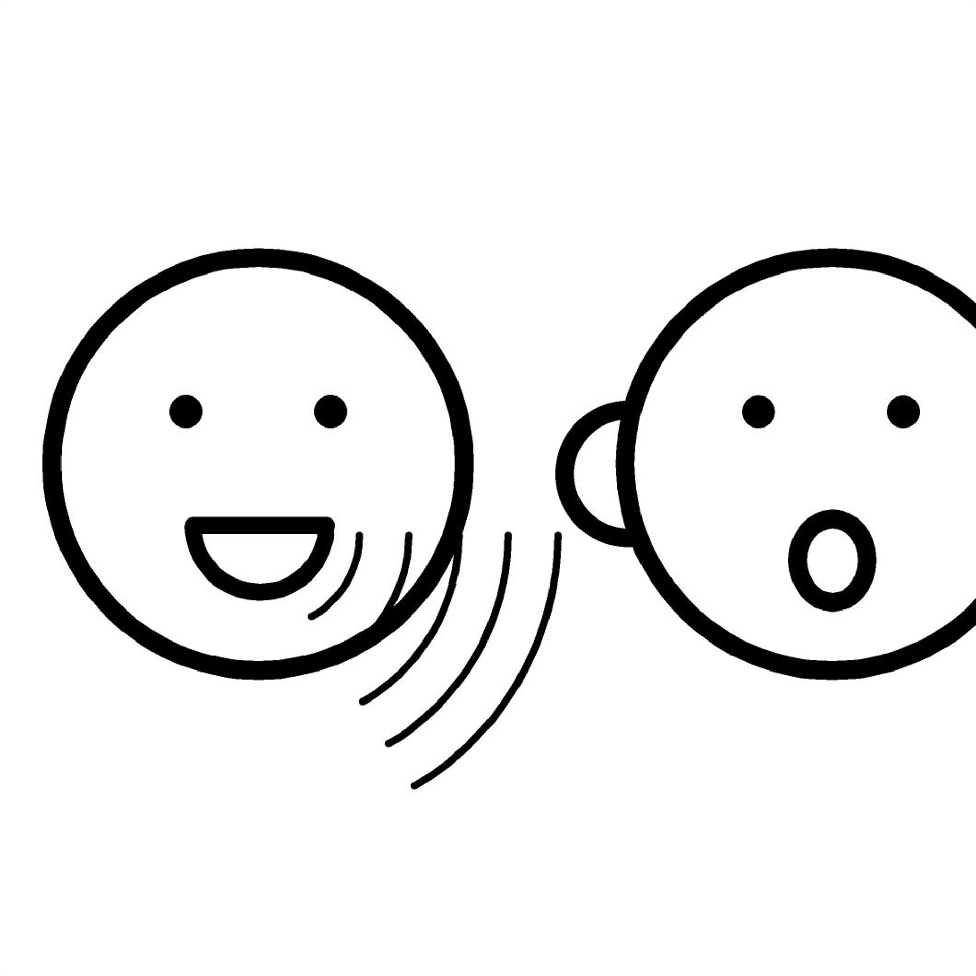 Illustration: Gebärdende Hände