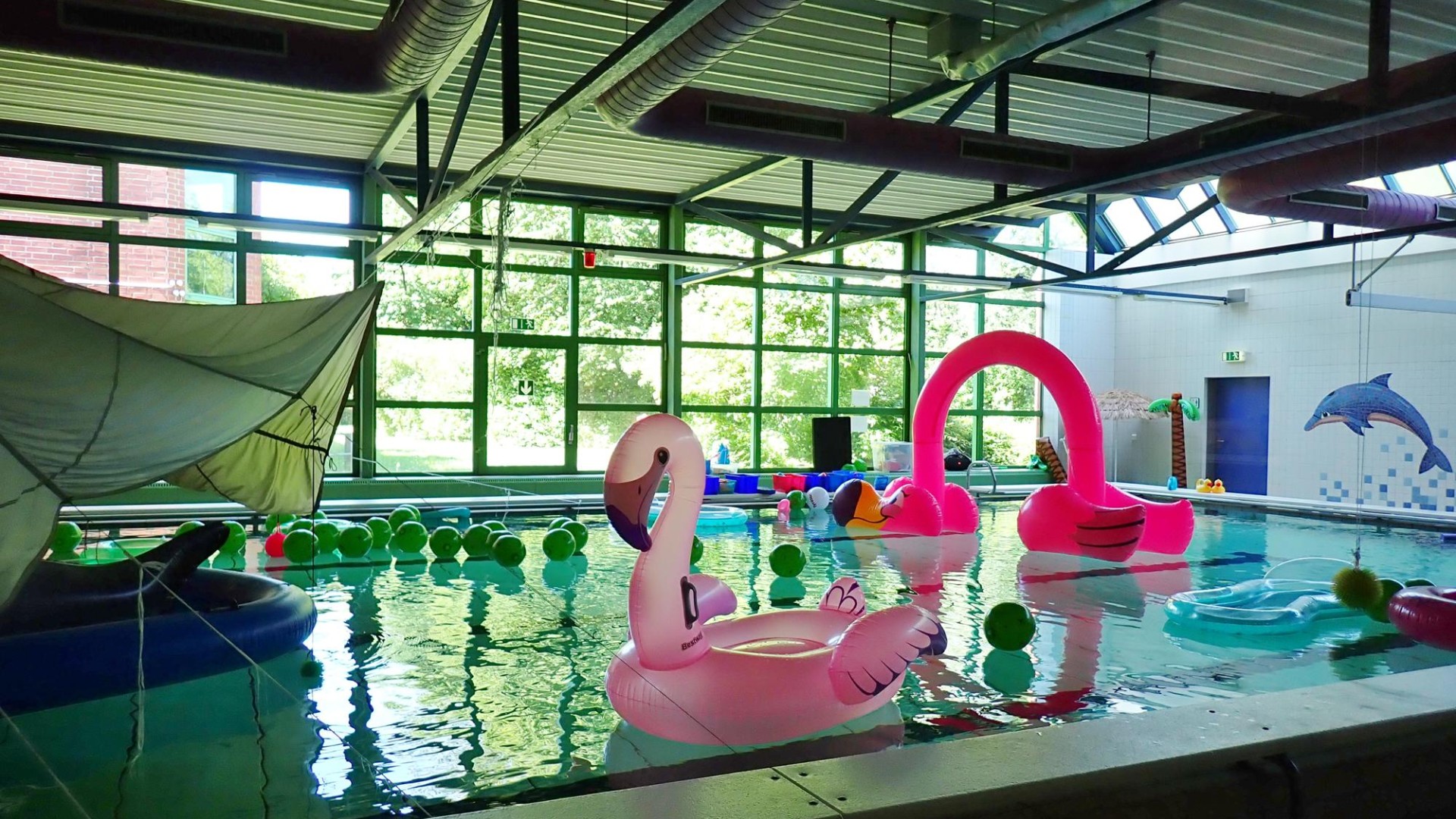 Im Schwimmbad